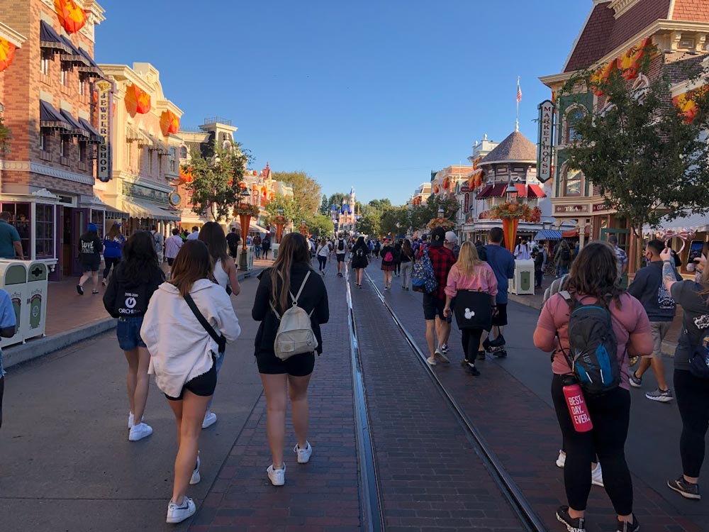 Disneyland main street