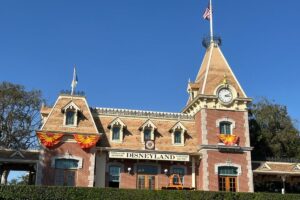 Train station at Disneyland