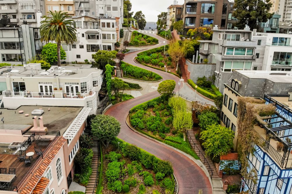 Lombard Street in San Francisco