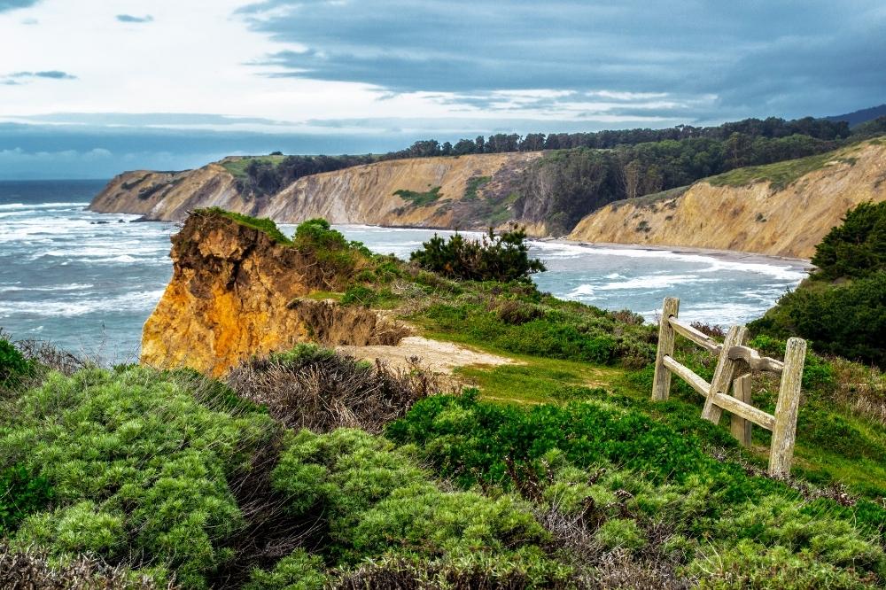 A view of the ocean