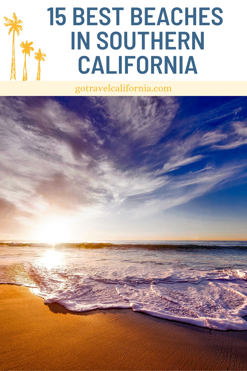 15 best beaches in southern california pin