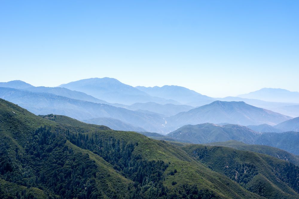 The mountains outside of Julian California