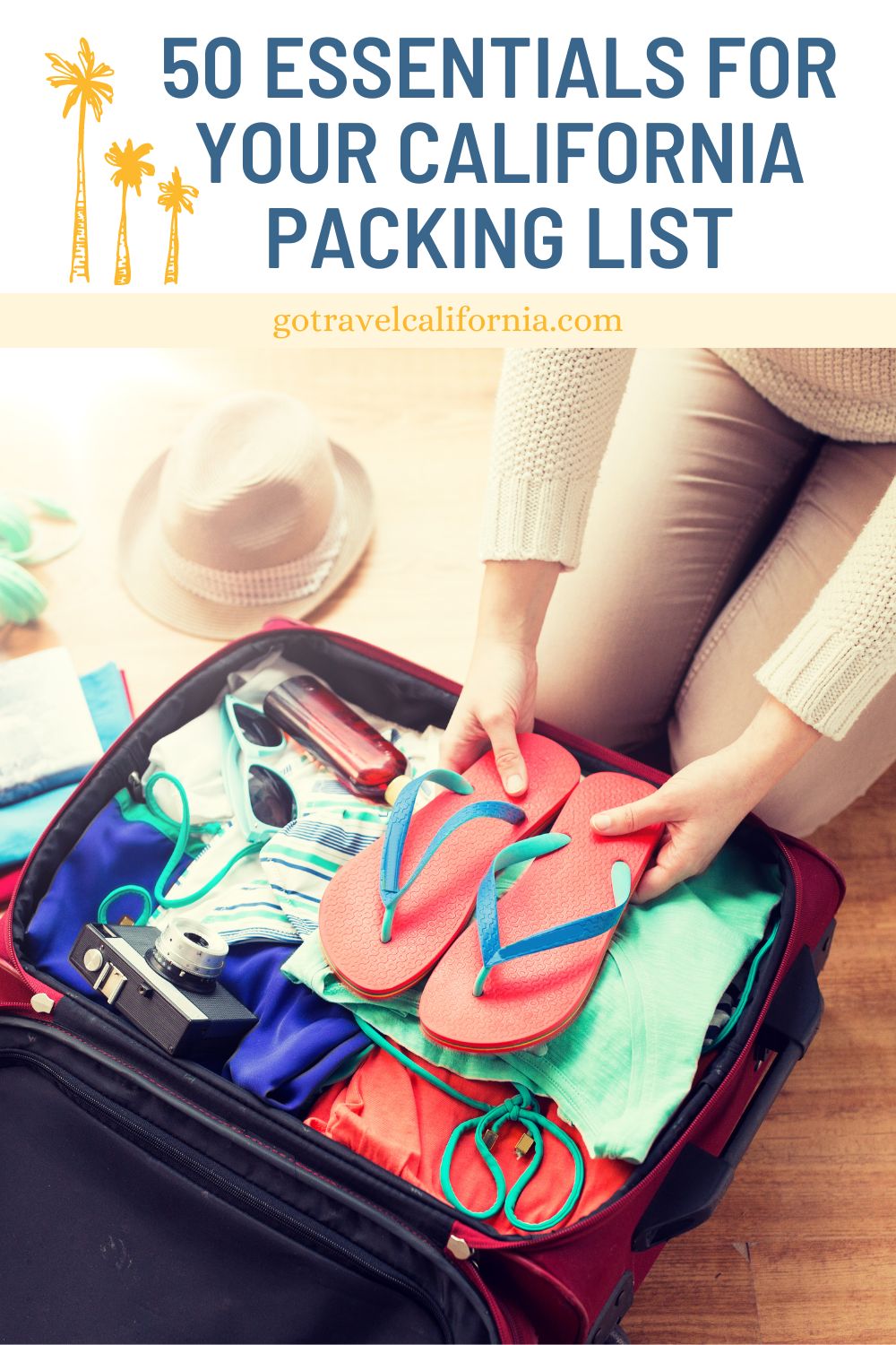 california packing list