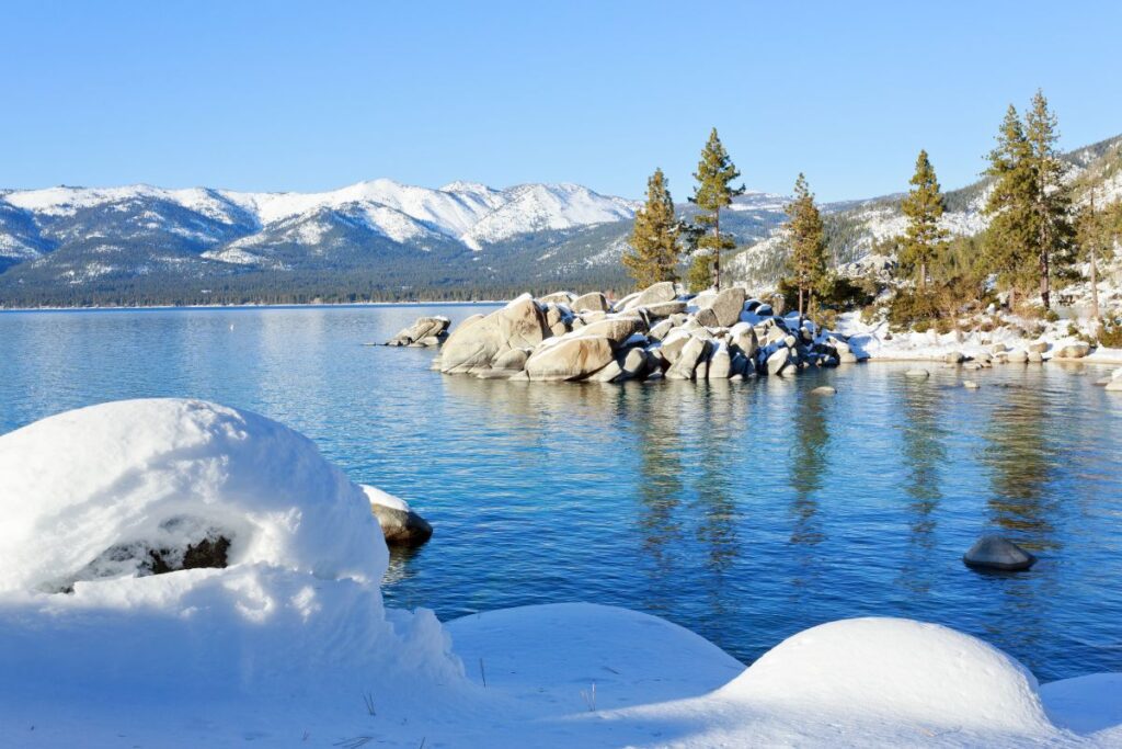 Lake Tahoe in Winter