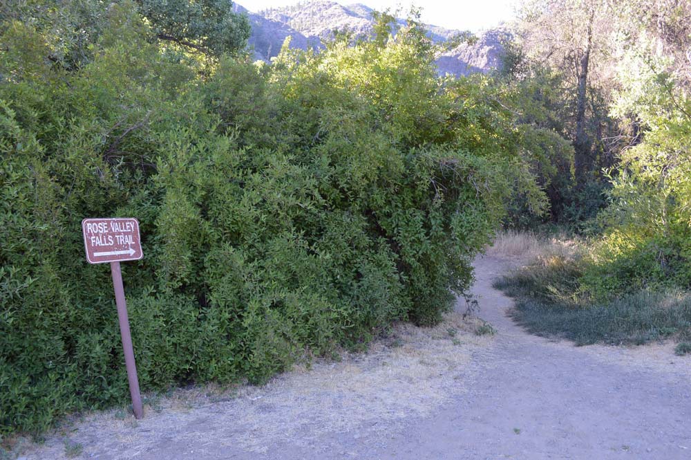 rose valley falls trail