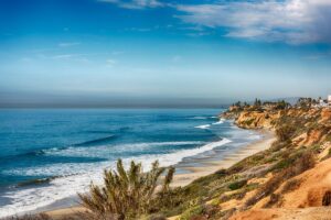 warmest beaches in southern california