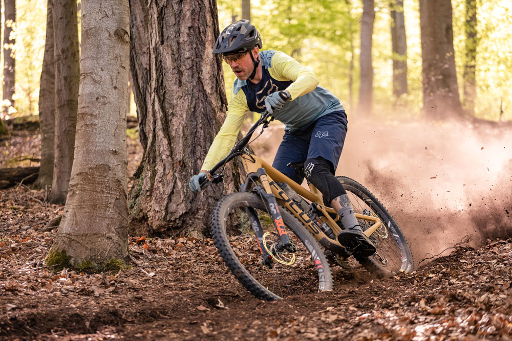Mountain biking