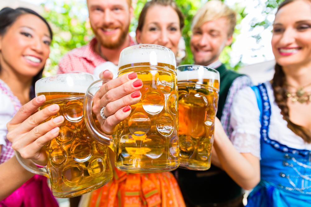 beer garden
