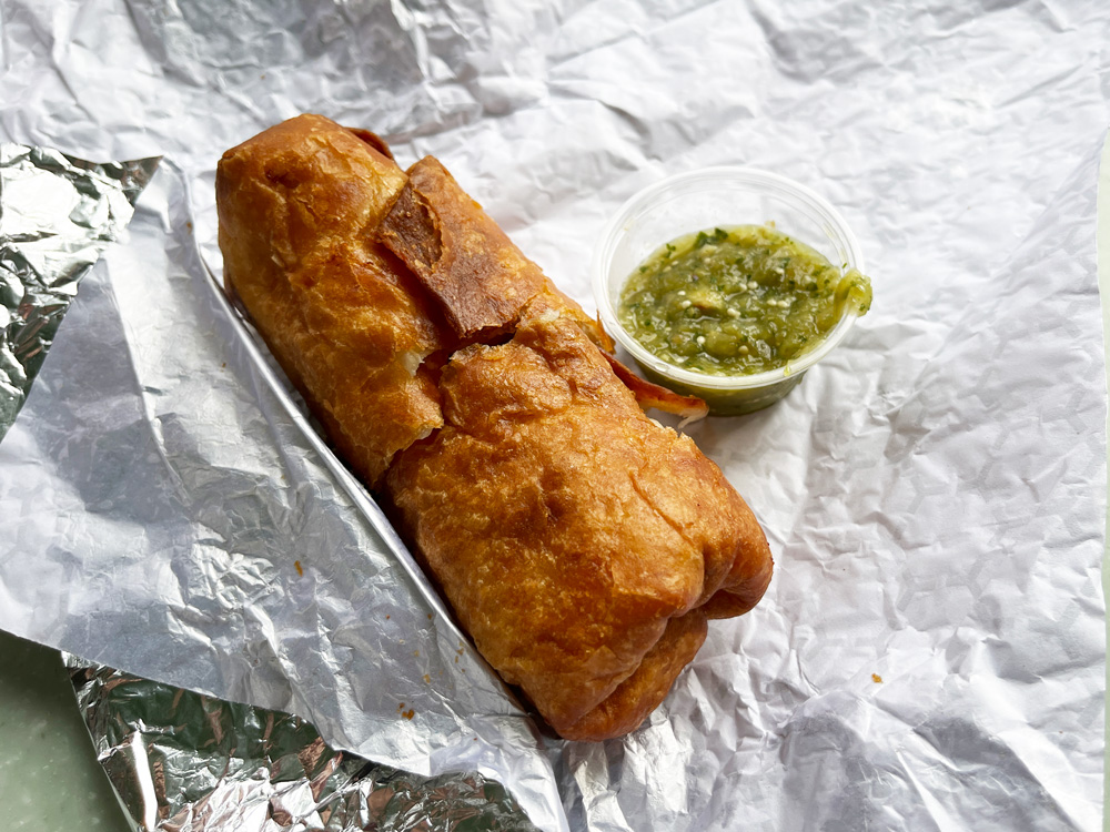 breakfast chimichanga