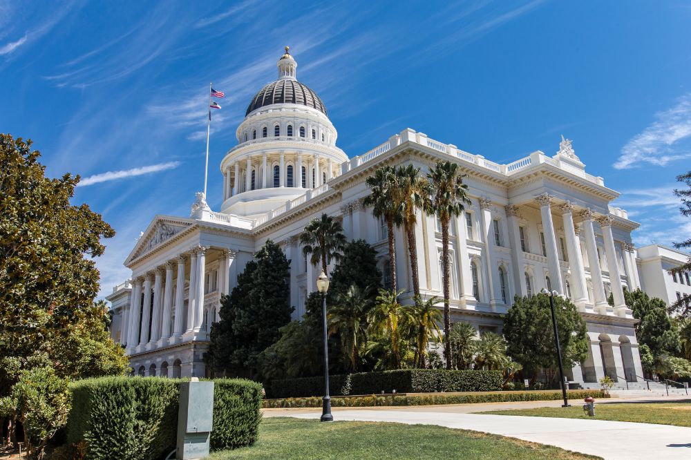 California State Capital Building in Sacramento