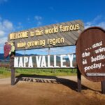 napa valley wine sign