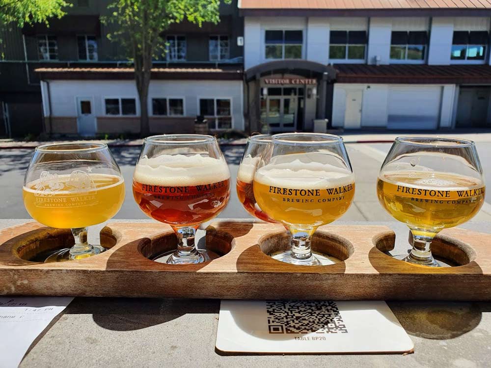 Firestone Walker Beer sampler