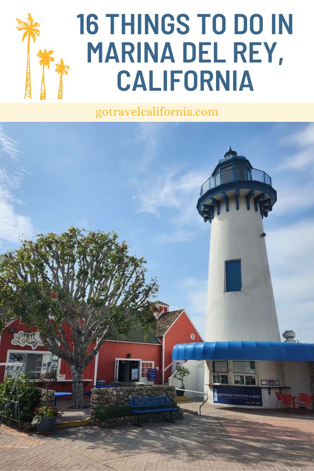 Fisherman's village in Marina del Rey, California