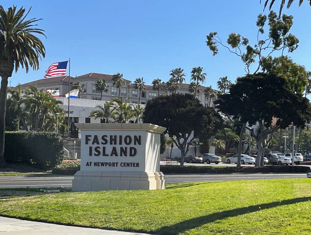 Fashion Island in Newport Beach
