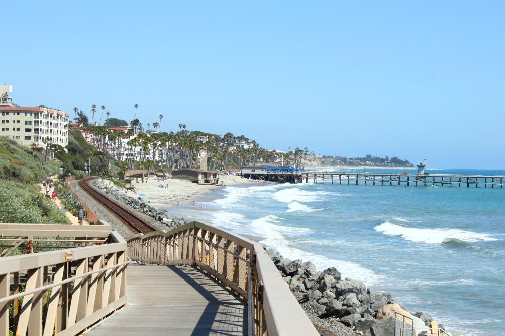 sunny day in San Clemente