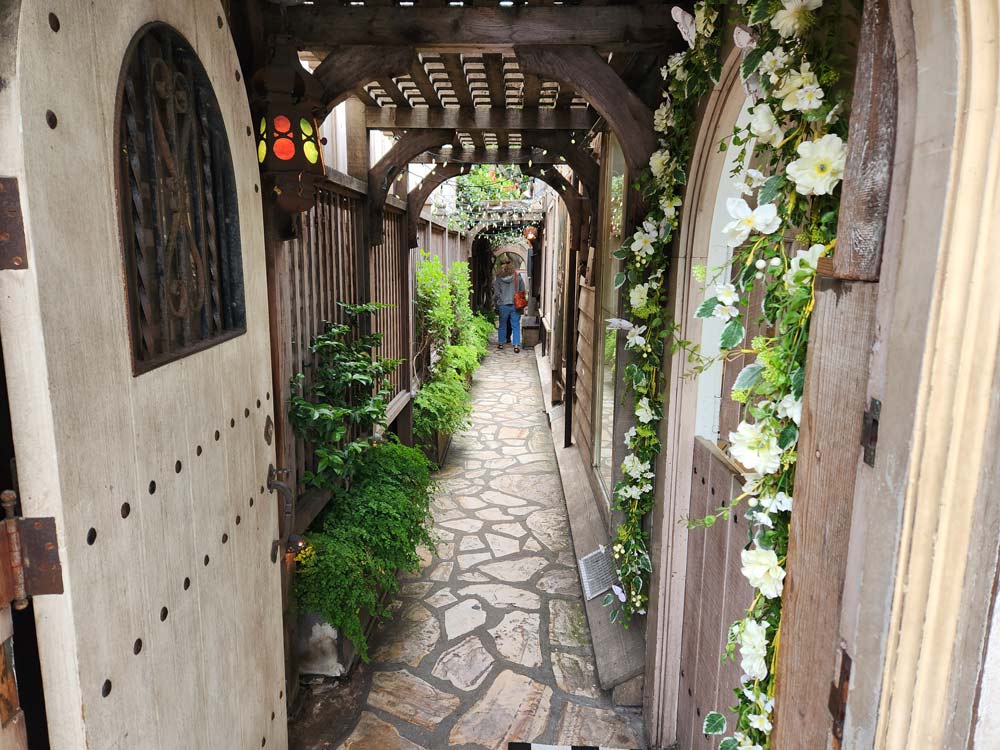 Secret passage way in Carmel