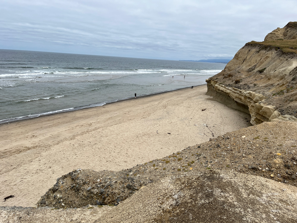 San Gregorio bluff