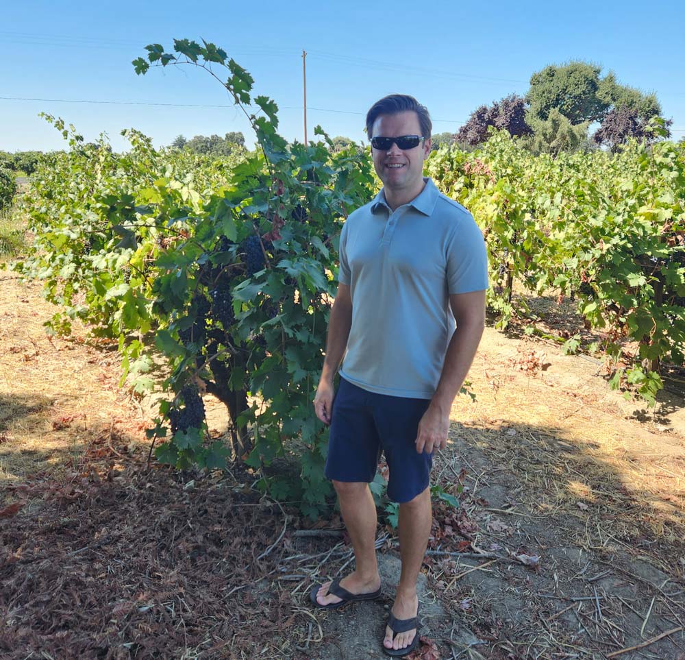 Nick in the vines